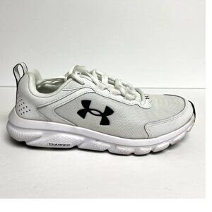 Under Armour Womens Charged Assert 9 Sneaker White 7.5 M